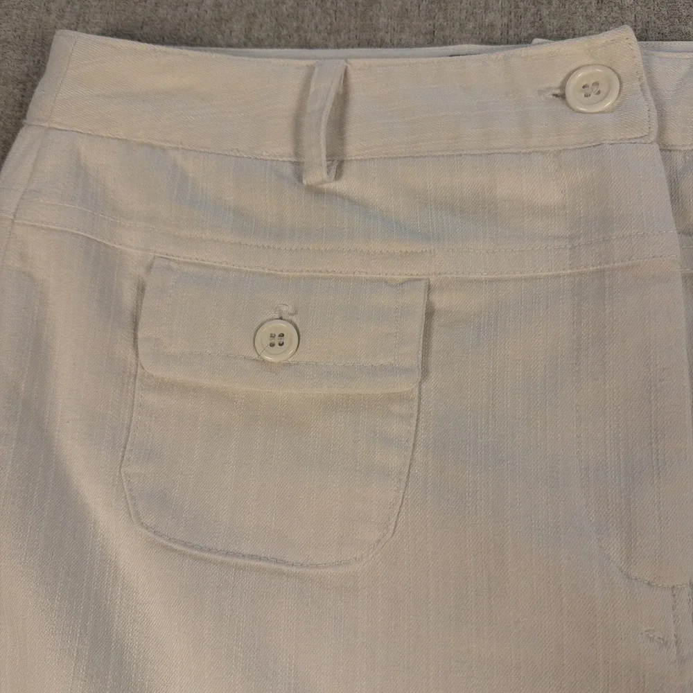 IDAO white denim